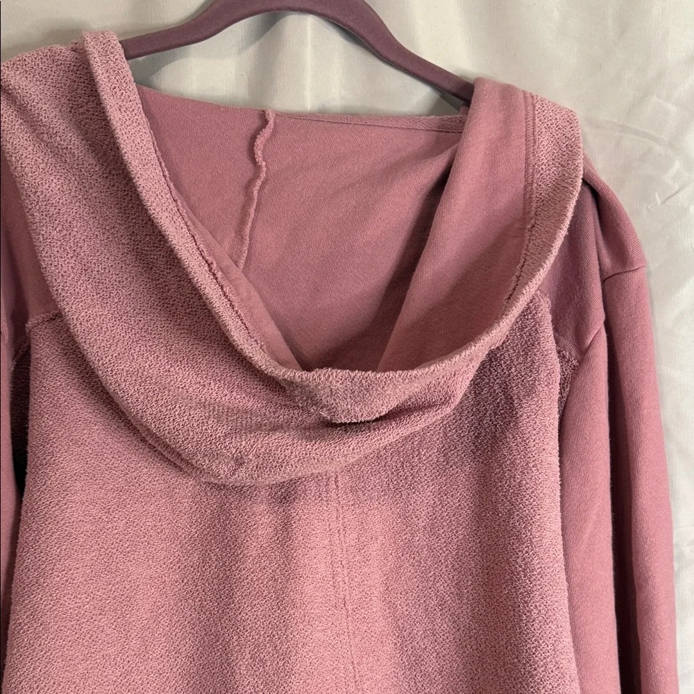 FP Beach by Free People Pink Hoodie Pullover – Size Small - Picture 8 of 9